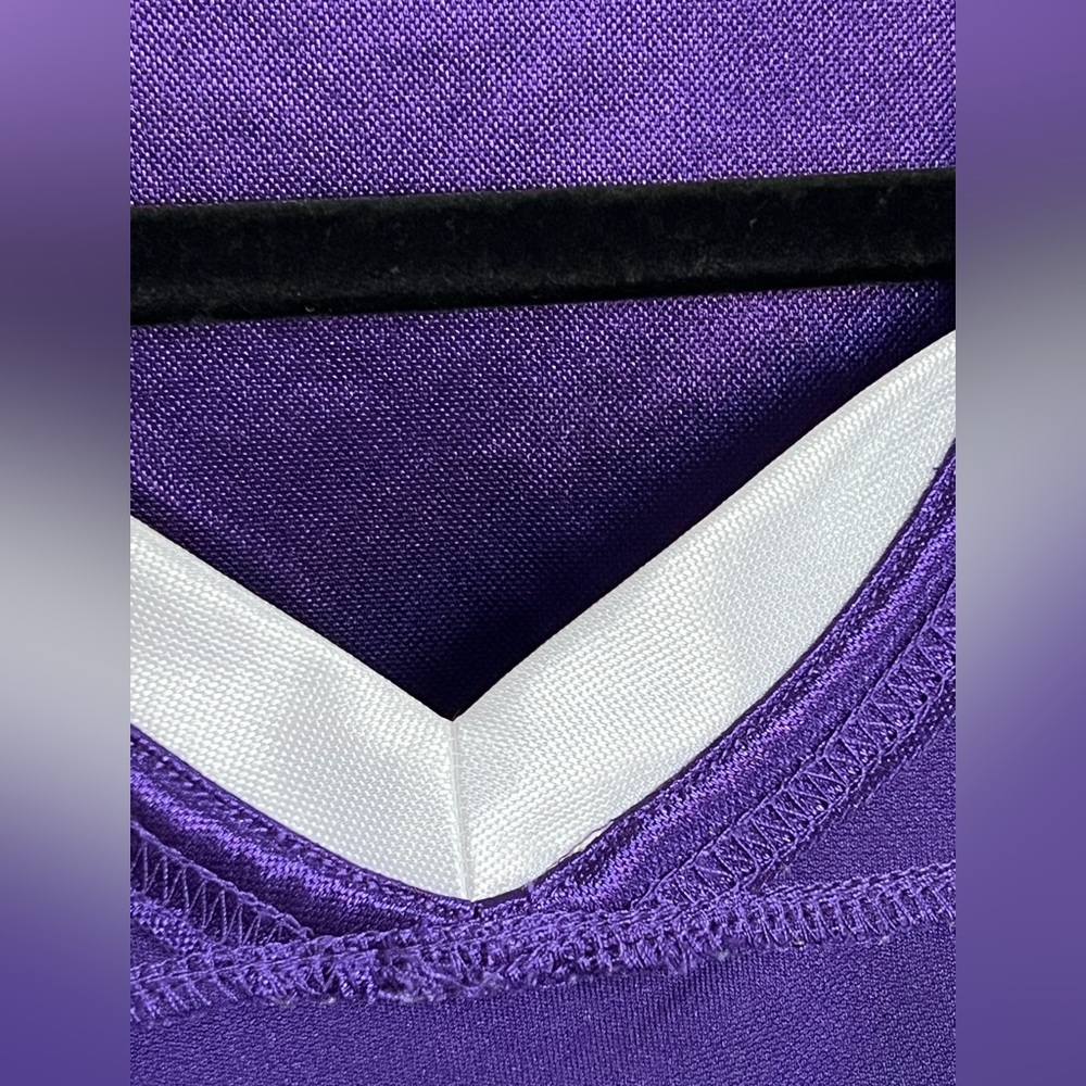 Team Apparel NFL Women’s Purple Minnesota Vikings V-Neck Shirt Sz M EUC - Picture 11 of 11